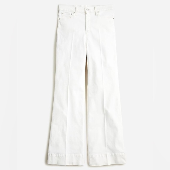 J Crew Wide-leg denim trouser in white
Item BM338 - Picture 1 of 6
